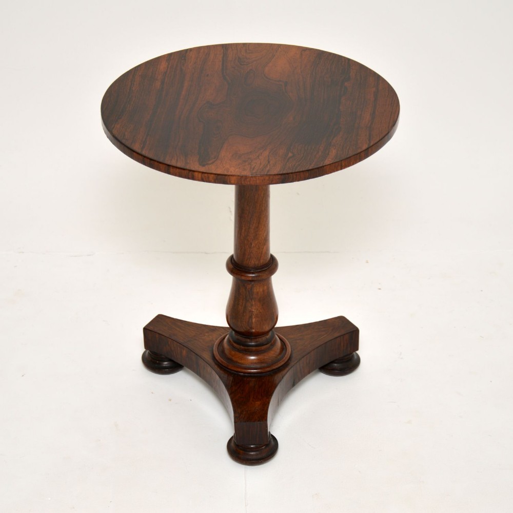 Antique William IV Rosewood Occasional Side Table