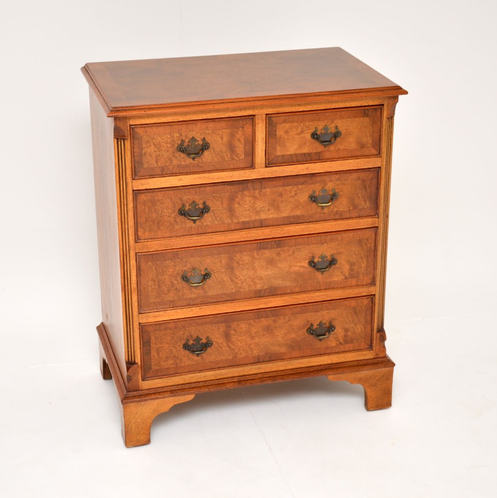 Antique Burr Walnut Chest of Drawers