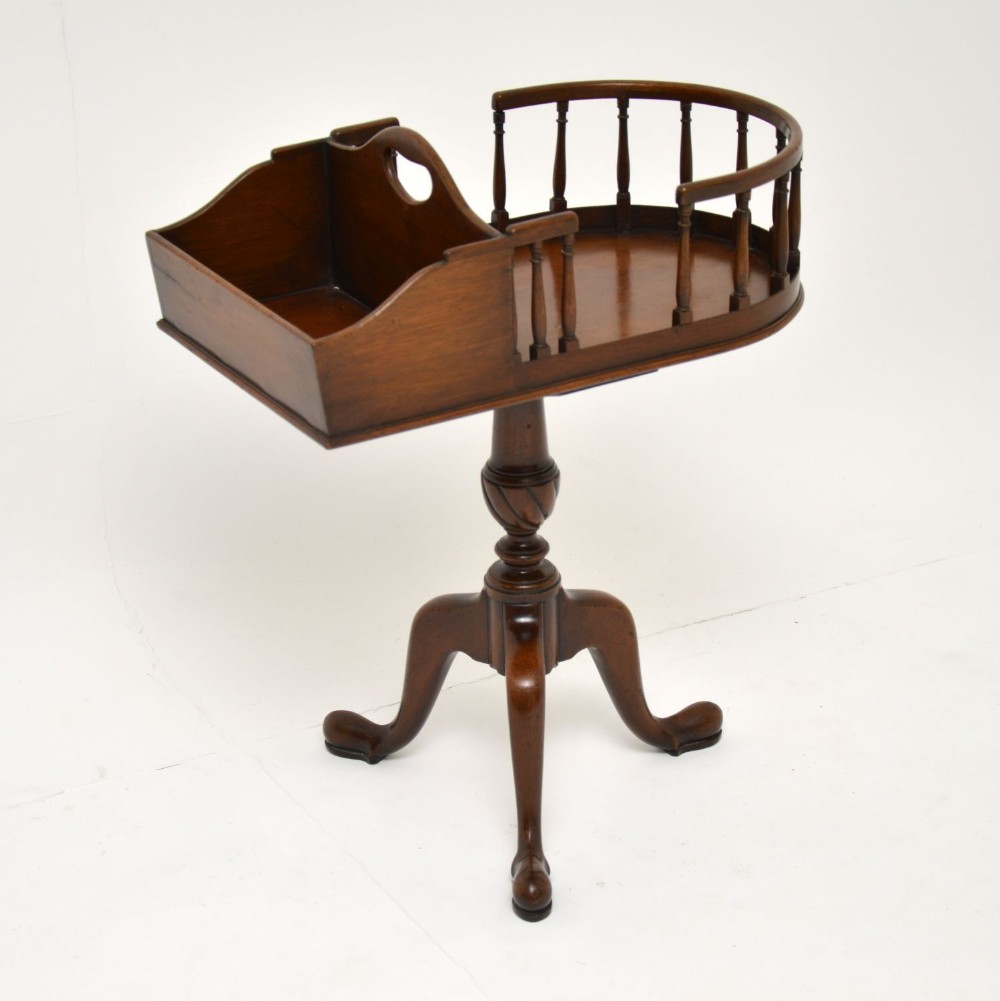 Antique Chippendale Style Mahogany Side Table
