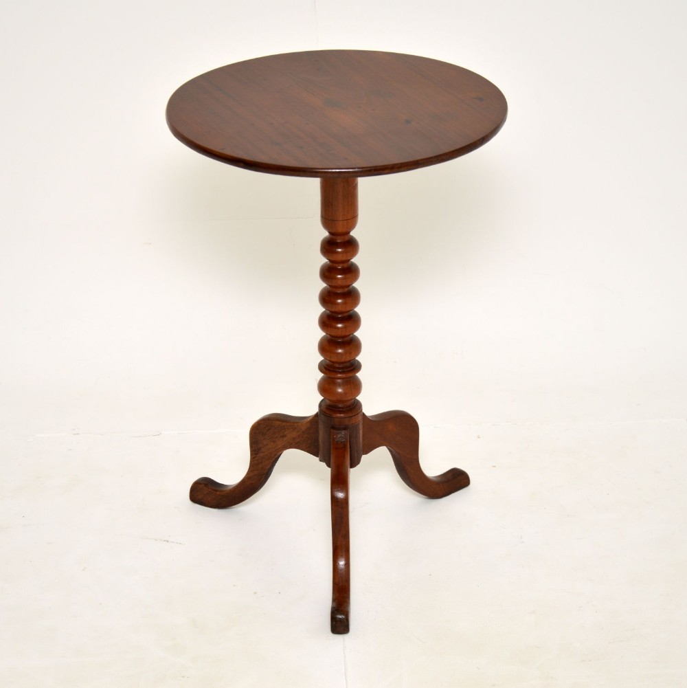 Antique Victorian Mahogany Occasional Side Table