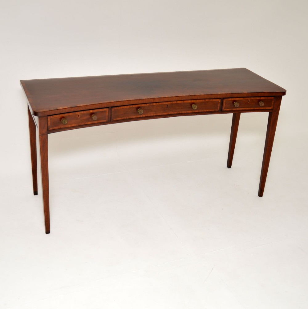 Antique Georgian Inlaid Mahogany Server
