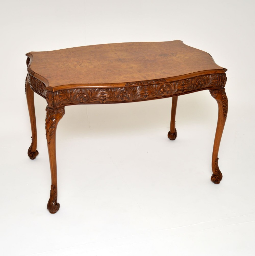 Antique Burr Walnut Occasional Table