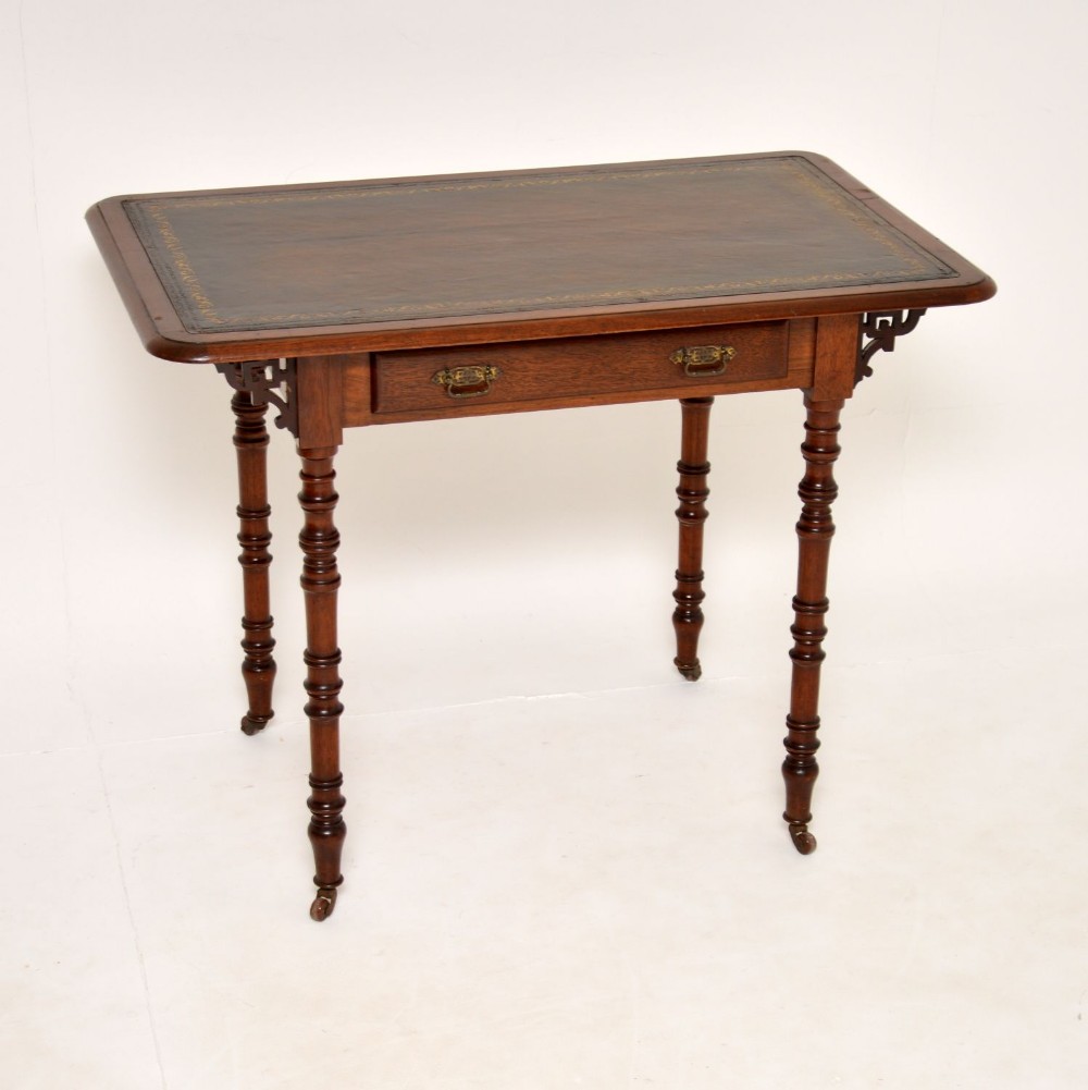 Antique Victorian Mahogany Writing Table