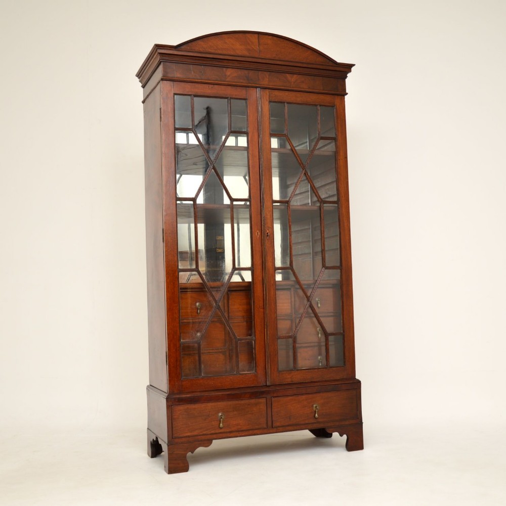 Antique Georgian Mahogany Bookcase