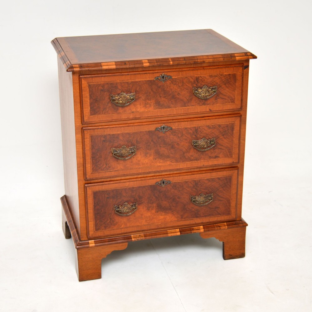 Antique Burr Walnut Chest of Drawers