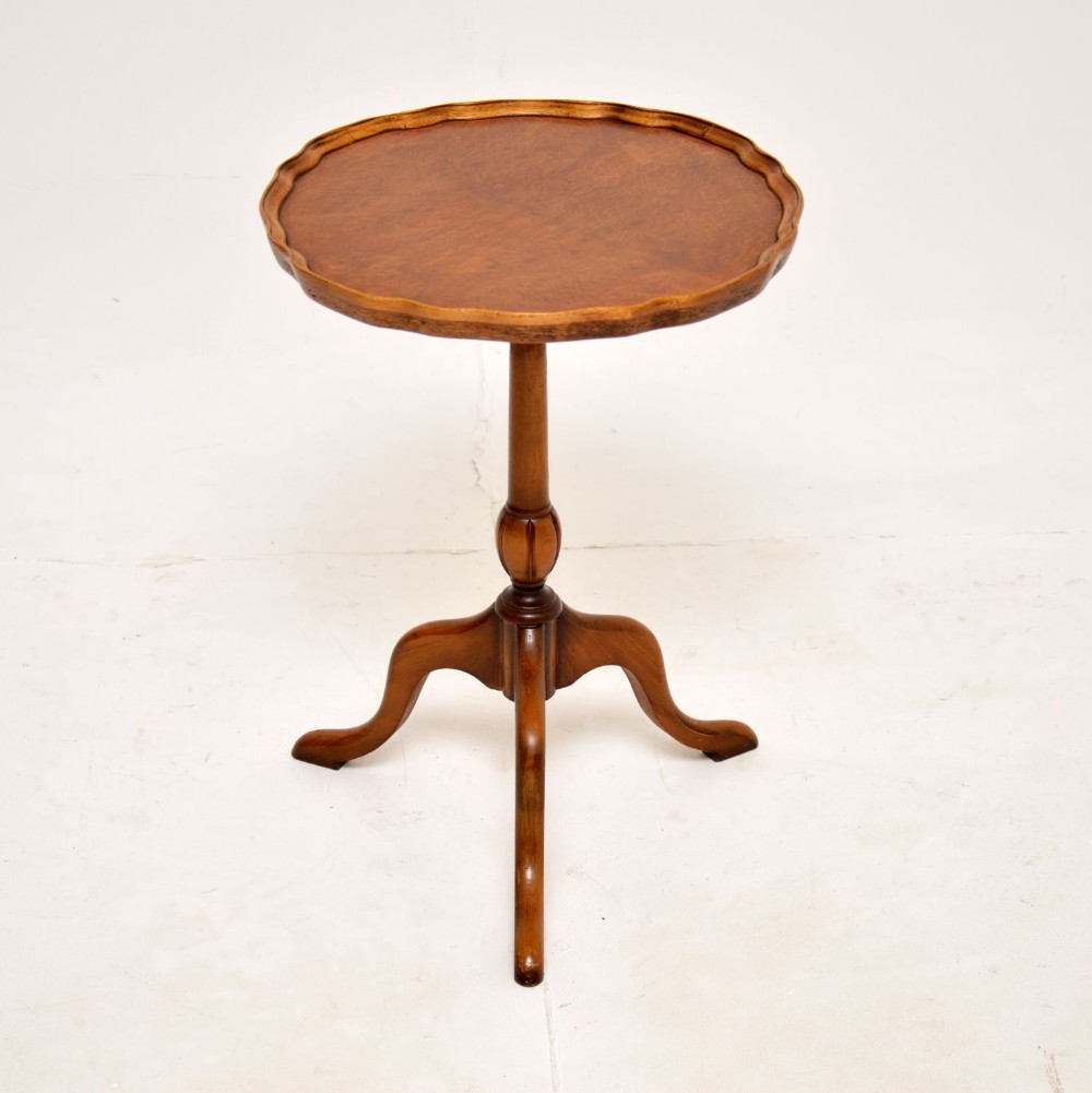Antique Burr Walnut Wine Table