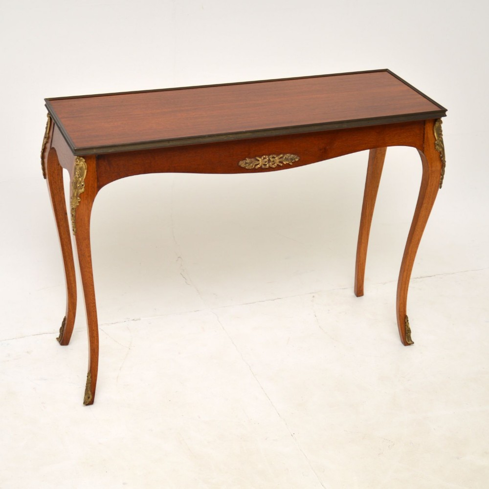 Antique French Mahogany Side Table