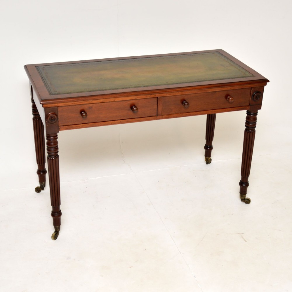 Antique Victorian Mahogany Writing Desk