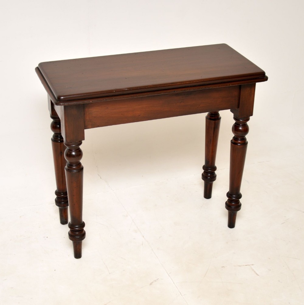 Antique Victorian Mahogany Console / Side Table