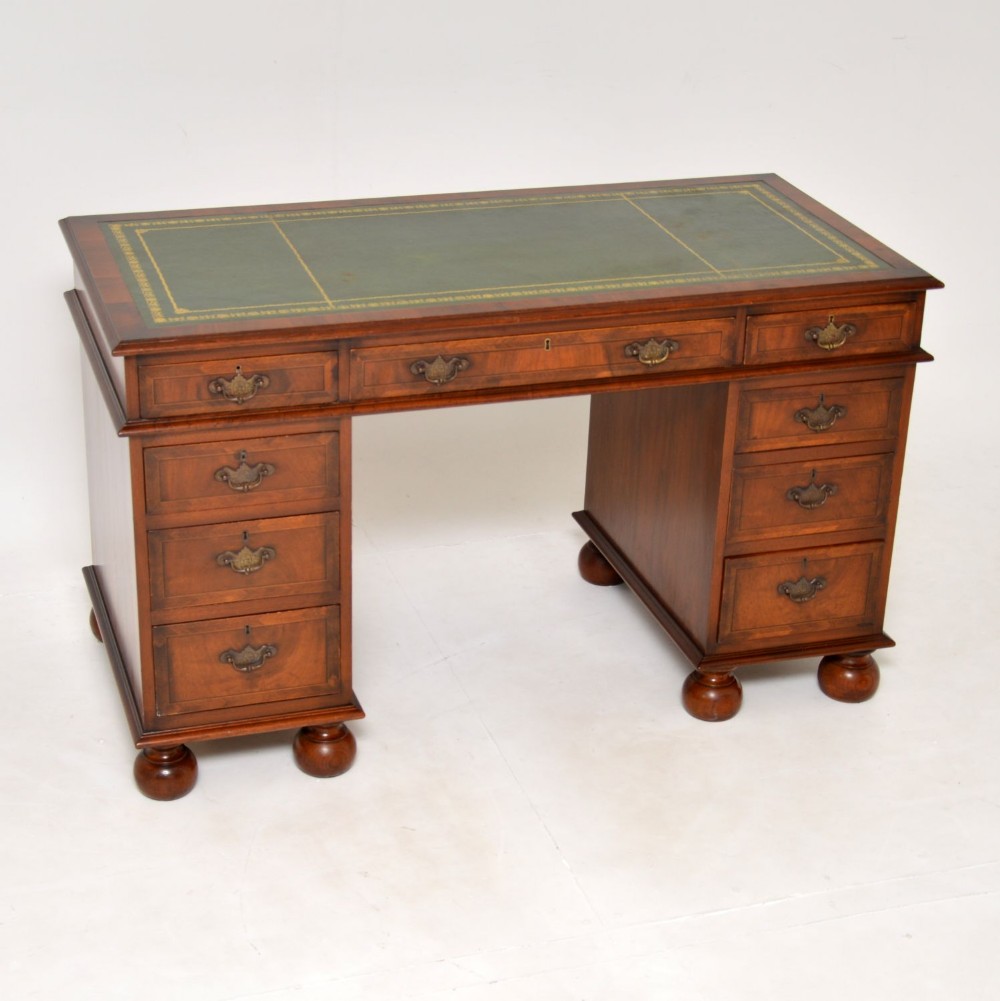 Antique William & Mary Style Desk in Walnut