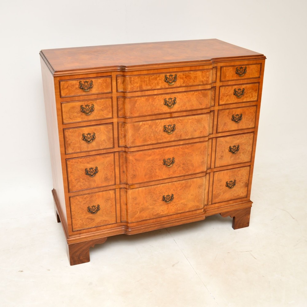 Antique Burr Walnut Chest of Drawers
