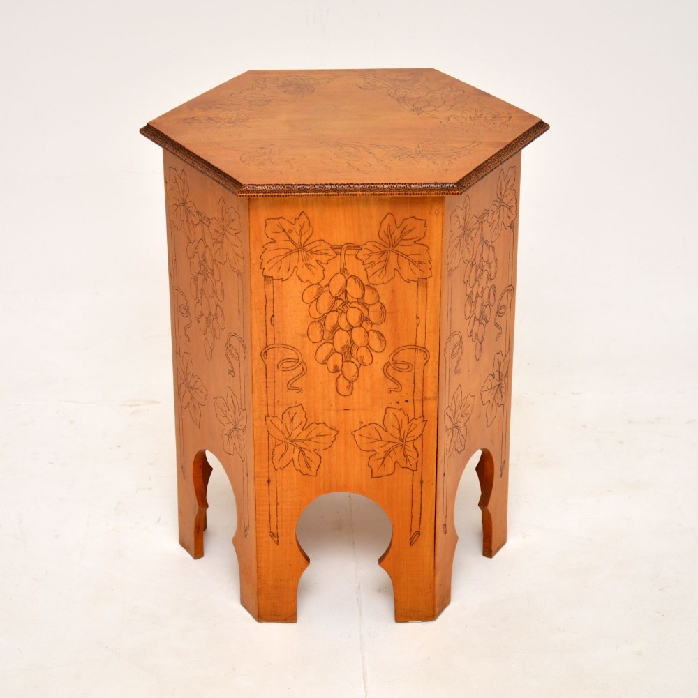 Antique Wine Cooler Table
