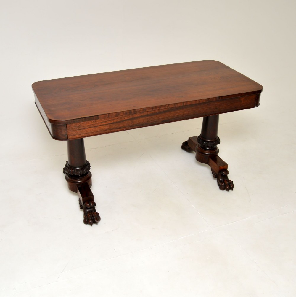 Antique William IV Rosewood Writing Desk
