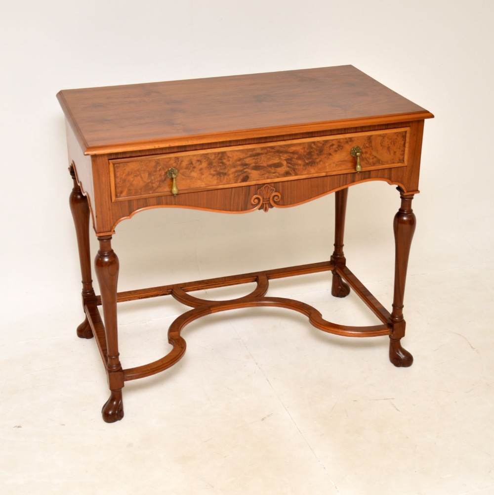 Antique Walnut Console / Side Table
