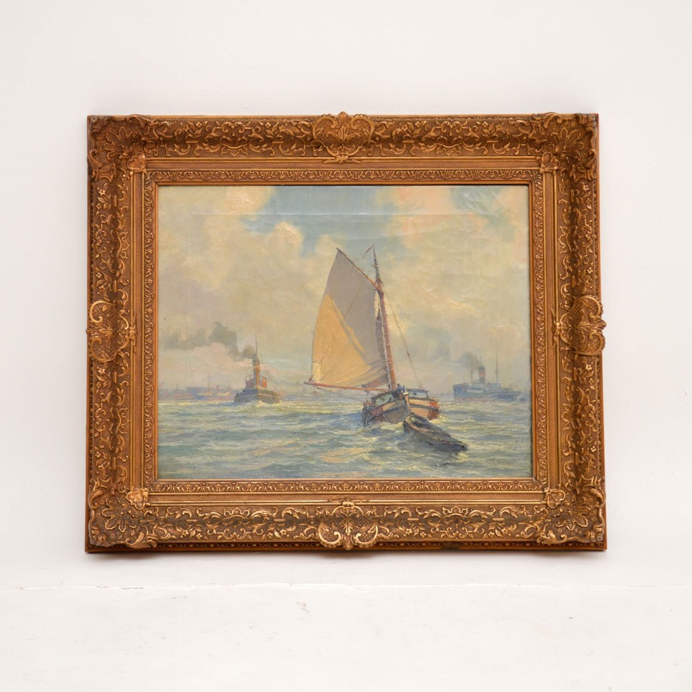 Antique Oil Painting on Canvass by Gerard Wiegman (1875-1964)
