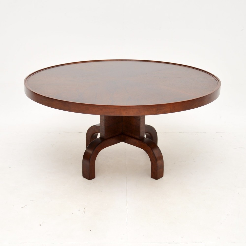 Art Deco Rosewood Coffee Table
