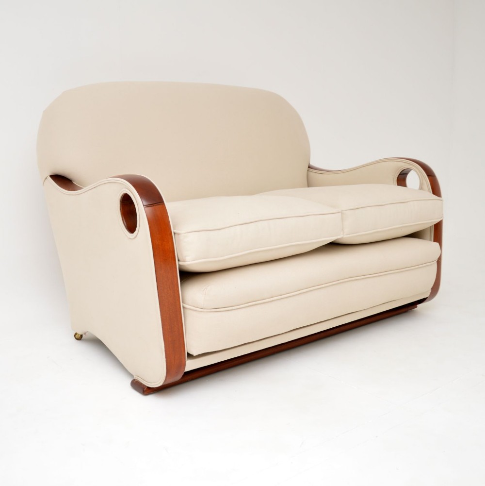 Art Deco Period Two Seater Sofa