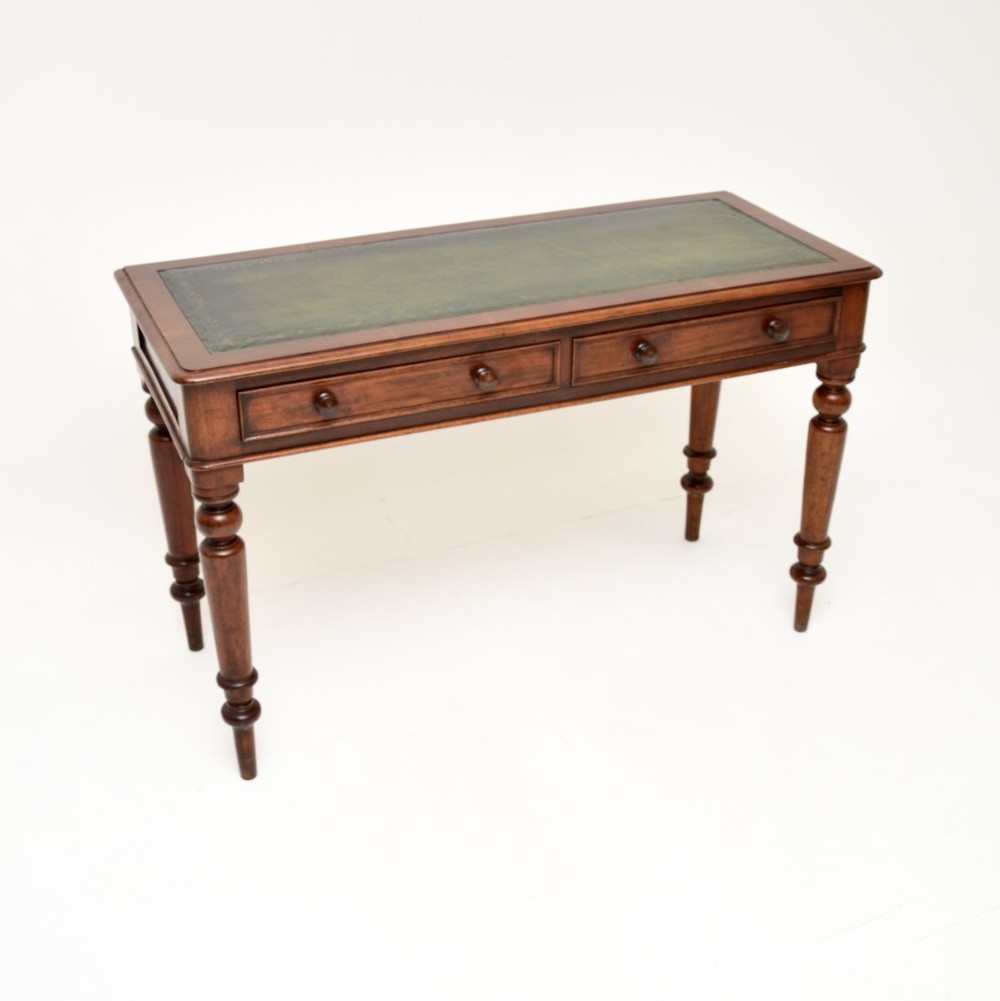 Antique Victorian Mahogany Writing Table
