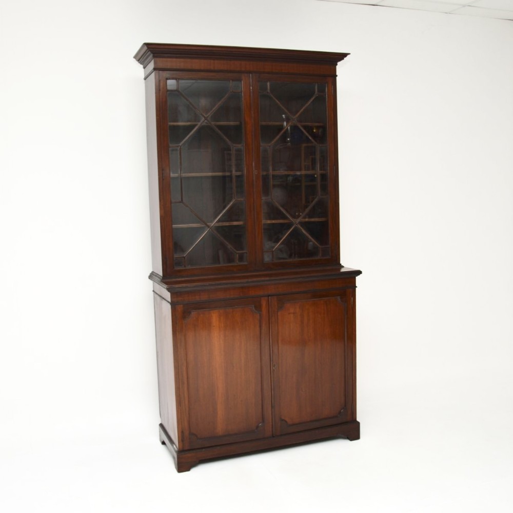 Antique Edwardian Mahogany Bookcase
