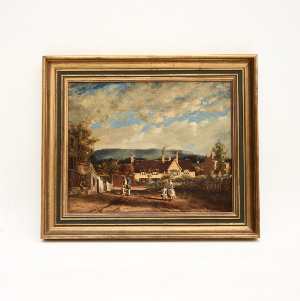 Antique 19th Century Oil Painting
