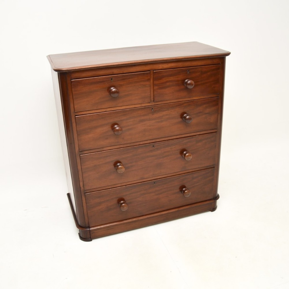 Antique Victorian Mahogany Chest of Drawers
