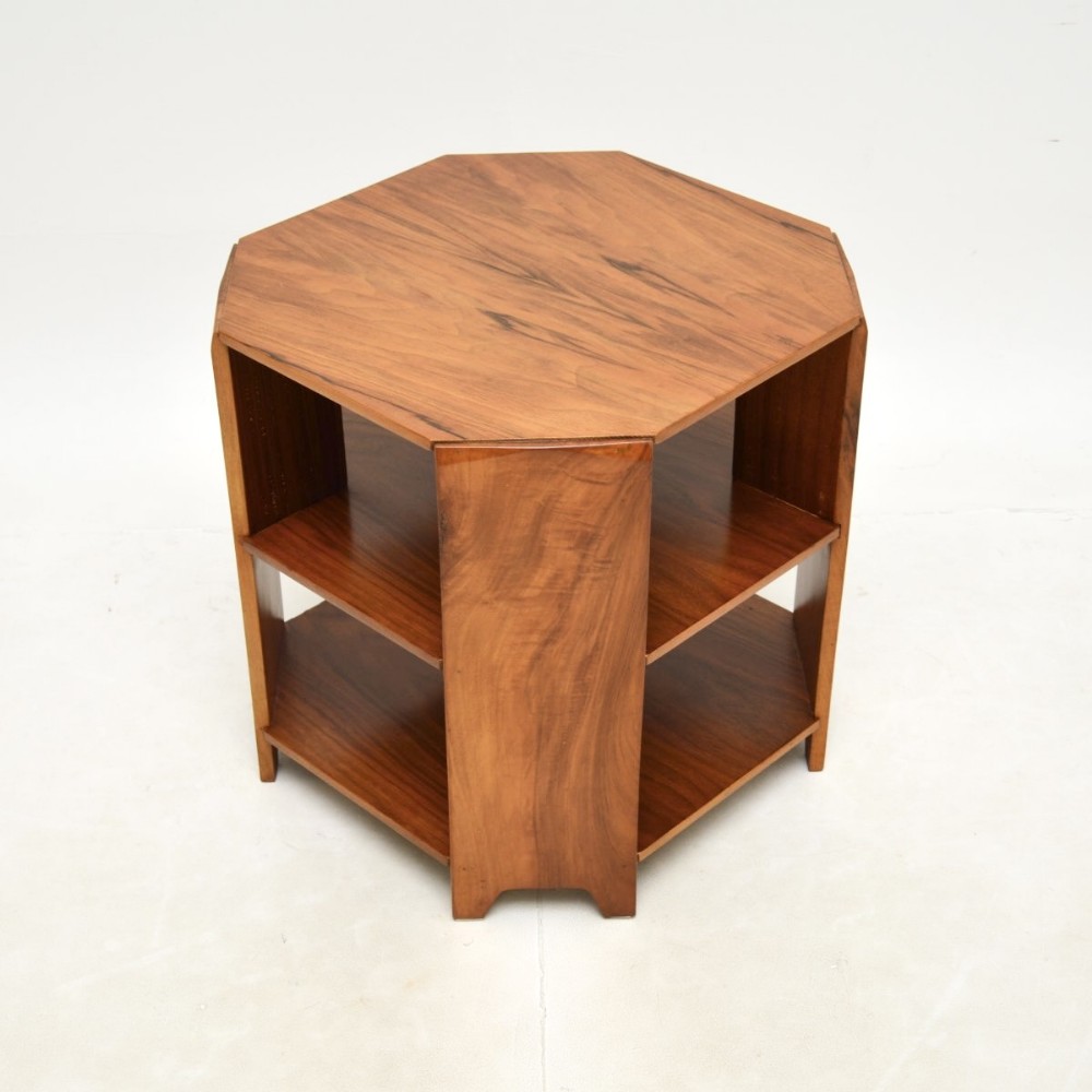 Art Deco Walnut Occasional Coffee / Side Table
