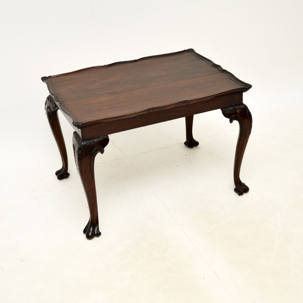 Antique Edwardian Mahogany Coffee Table

