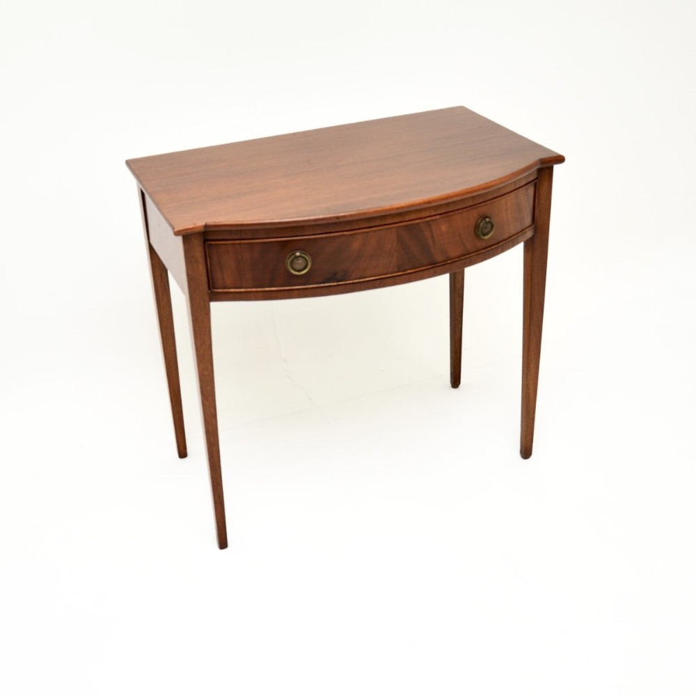 Antique Edwardian Mahogany Console Table
