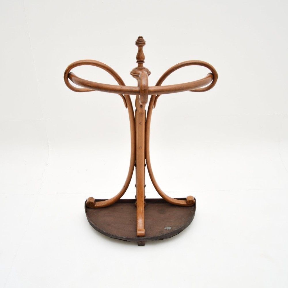 Antique Bentwood Umbrella / Stick Stand by Thonet
