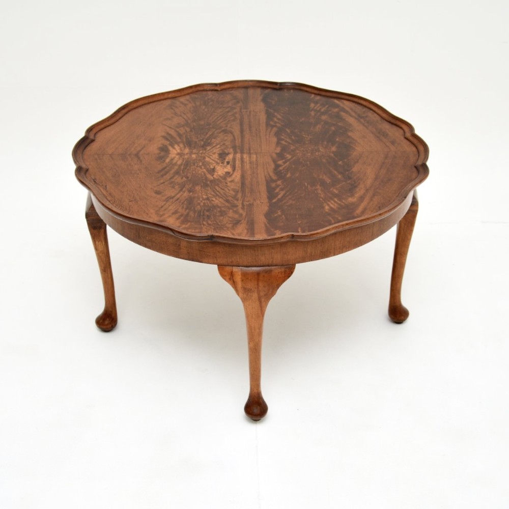 Antique Mahogany Pie Crust Coffee Table

