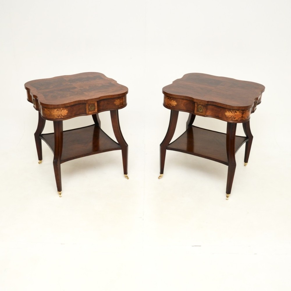 Pair of Antique French Side Tables
