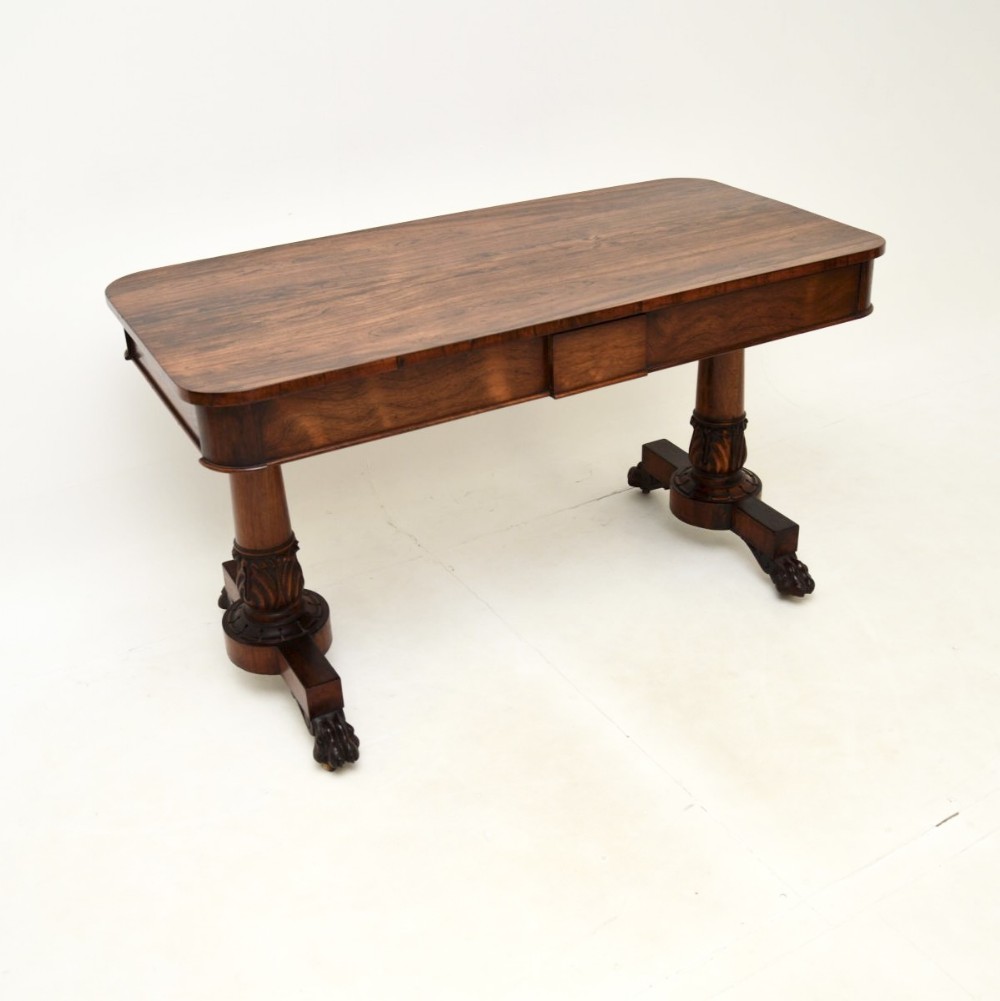 Antique William IV Rosewood Writing Desk
