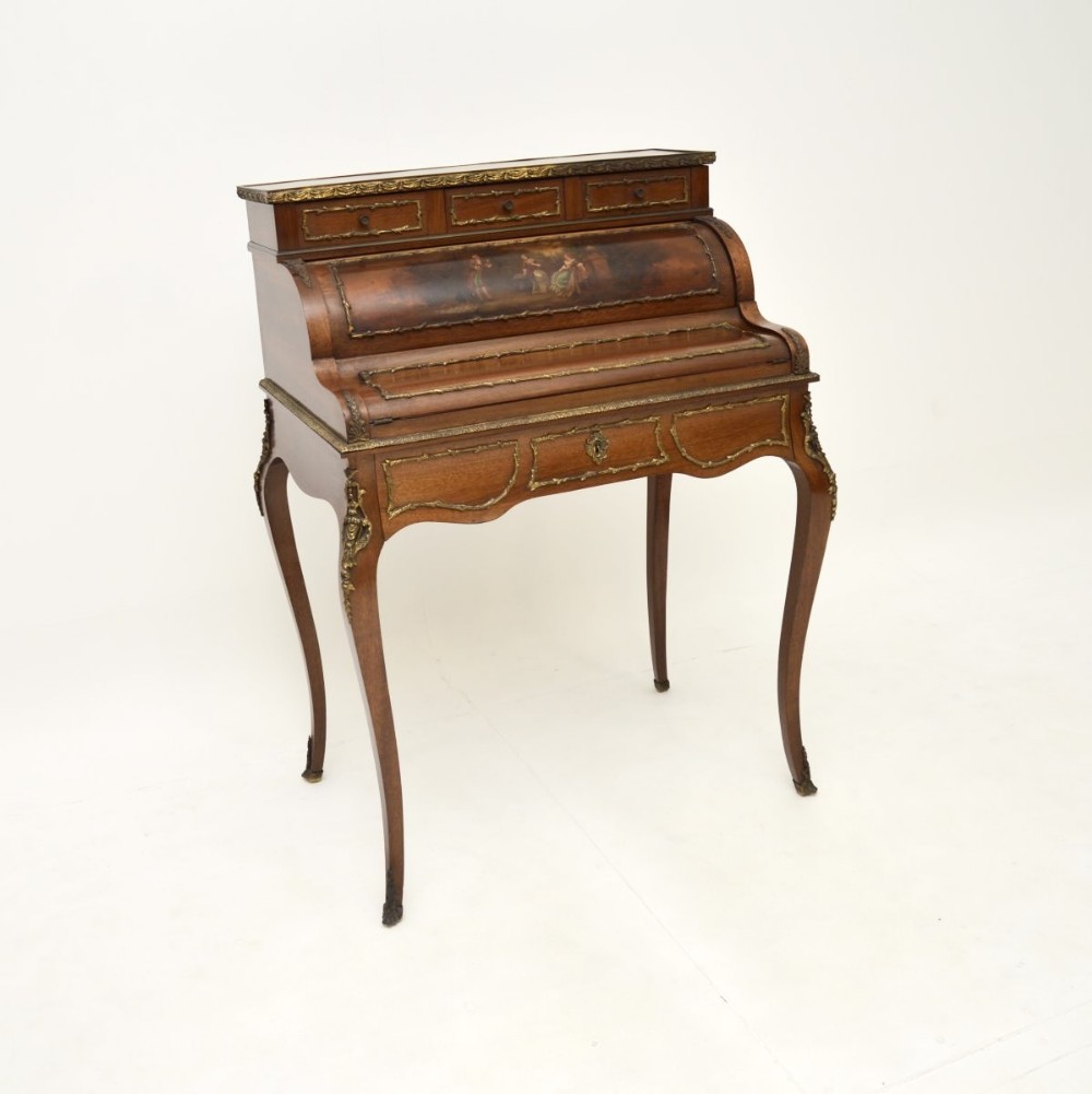 Antique French Ormolu Mounted Escritoire Writing Bureau
