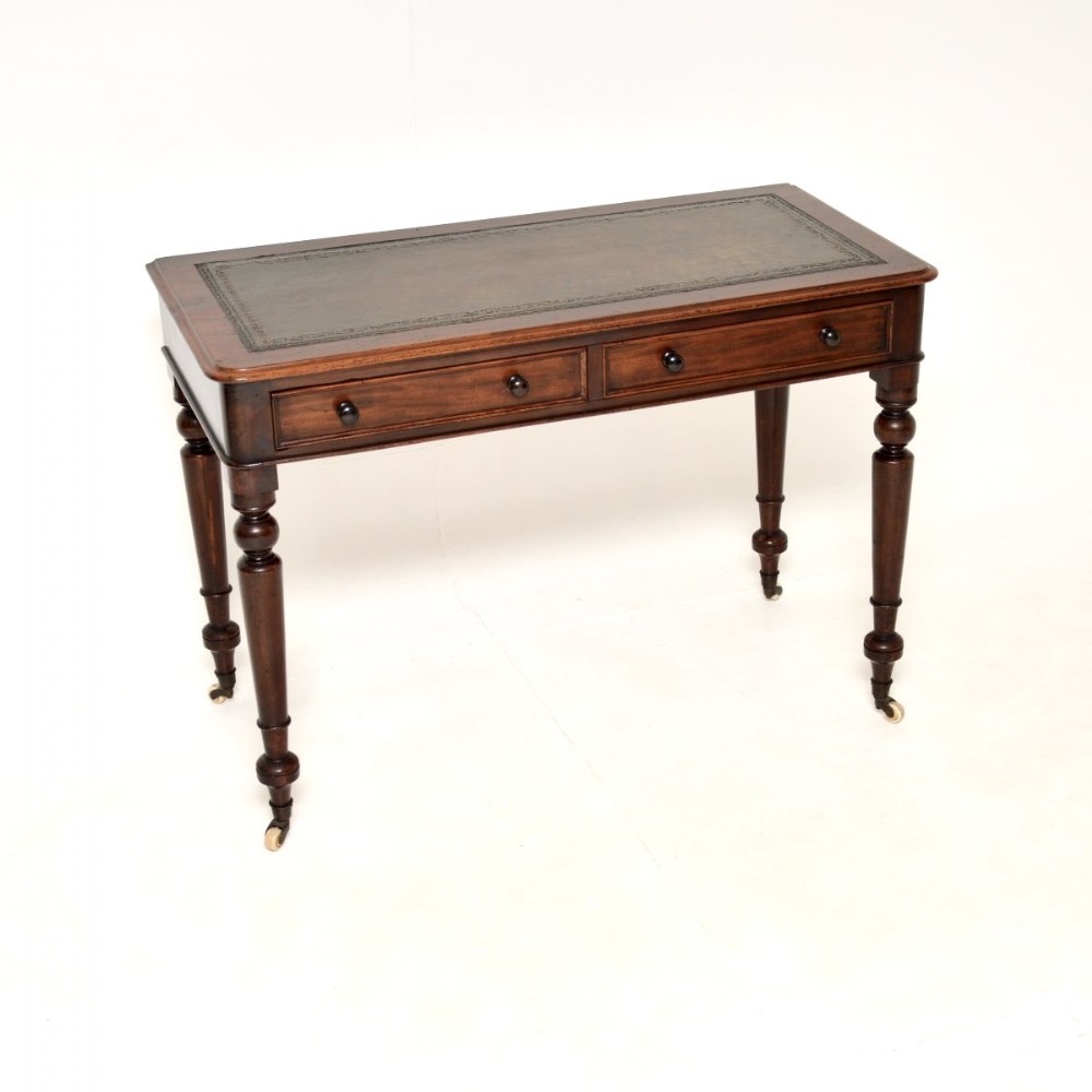 Antique Victorian Mahogany Writing Table
