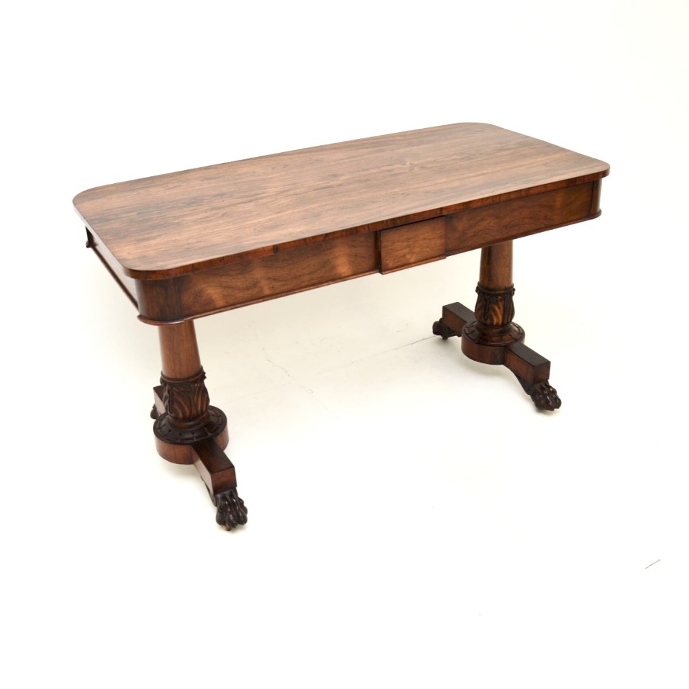 Antique William IV Rosewood Writing Desk
