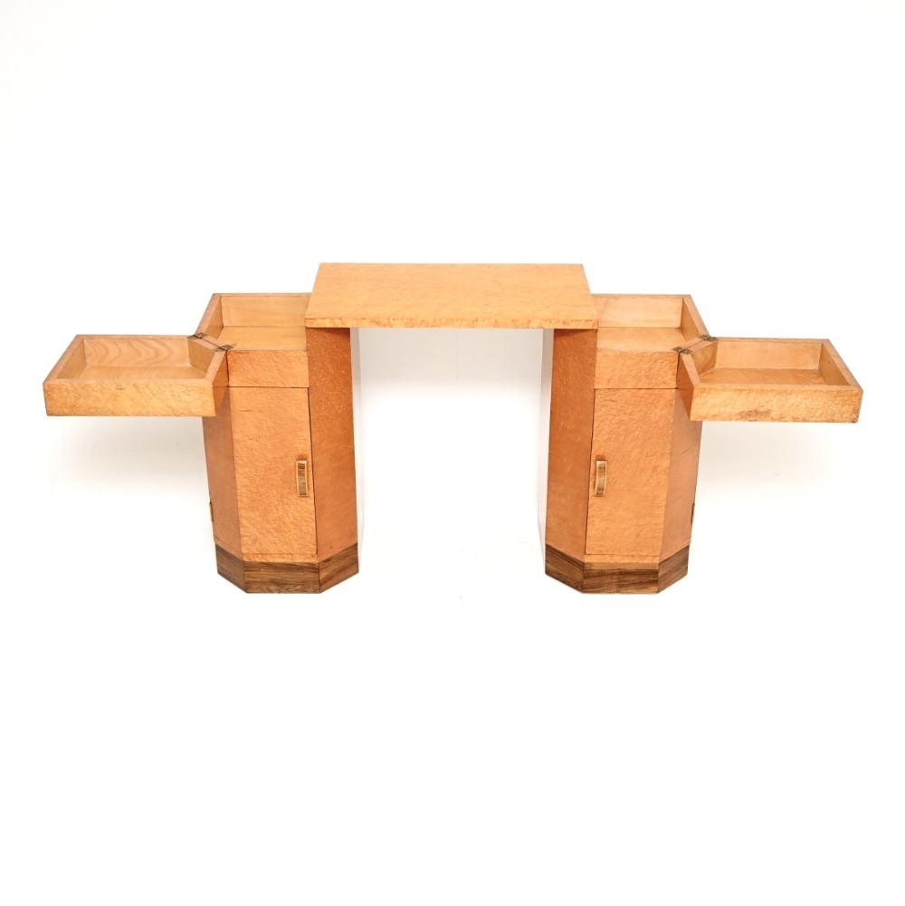 Art Deco Birdseye Maple Dressing Table
