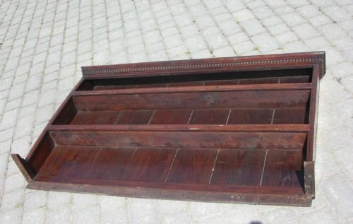 Antique Georgian Oak Plate Rack
