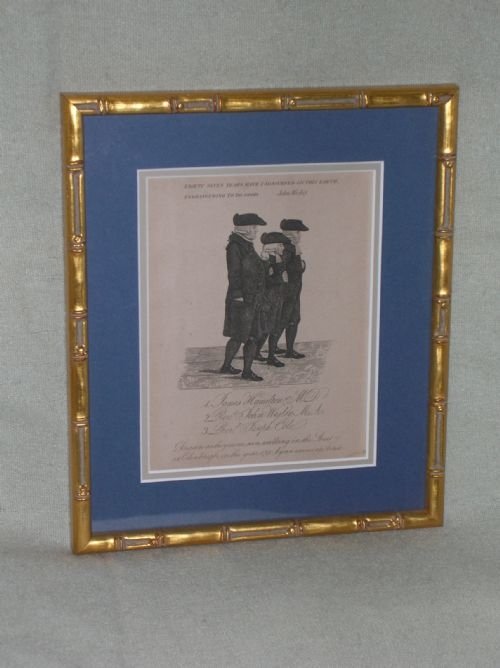Antique Georgian Engraving