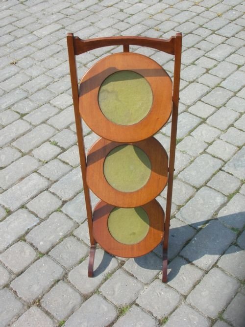 Antique Mahogany Cakestand