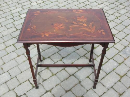 Antique Art Nouveau Galle Table