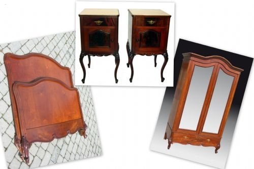 Antique Bedroom Suite of Furniture