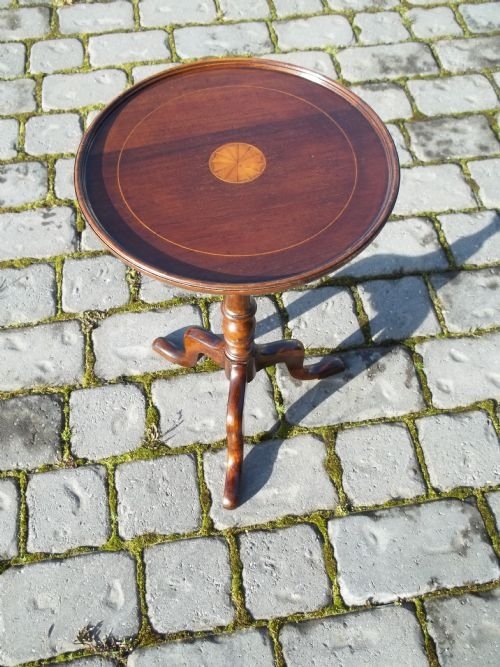Antique Edwardian Mahogany Wine Table