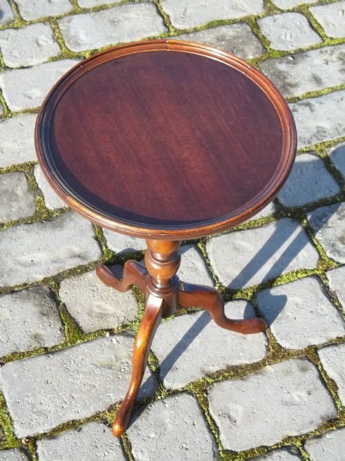 Antique Small Mahogany Wine Table