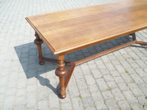 Antique Oak Refectory Table