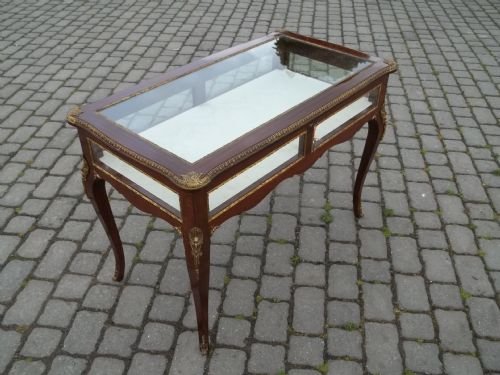 Antique Mahogany Collectors Cabinet