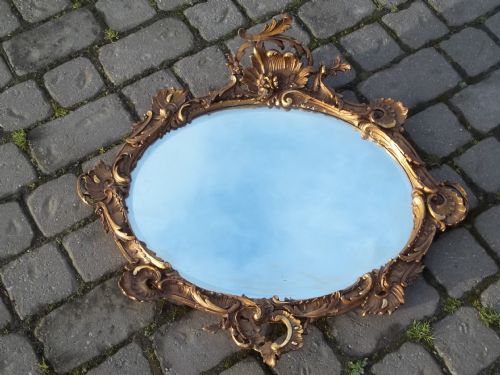 Antique Gilt Wall Mirror