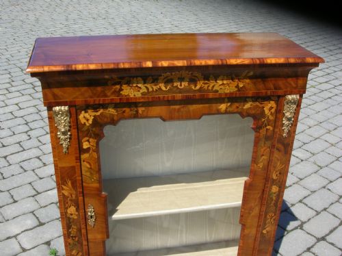 Antique Walnut Pier Cabinet