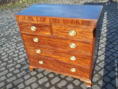 Antique Georgian Mahogany Chest of Drawers