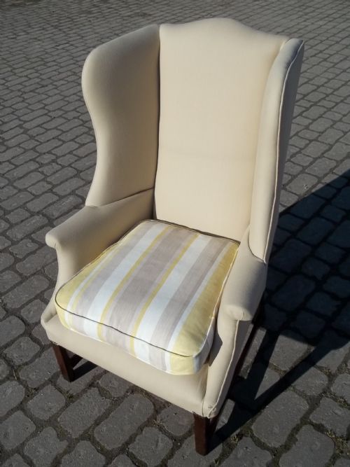 Antique Georgian Wing Back Armchair