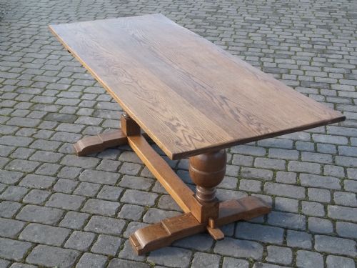 Antique Oak Refectory Table